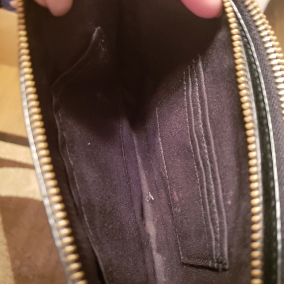 Coach Leather Double zipper purse - Picture 6 of 16